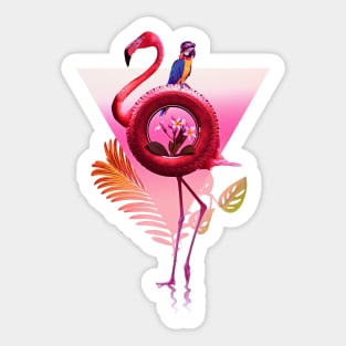 Flamingo Sticker